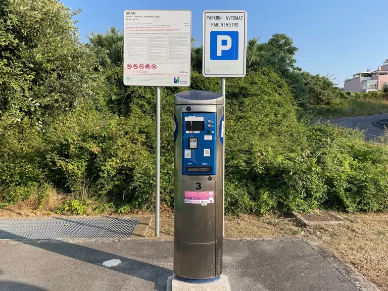 Parking meter Slovenia
